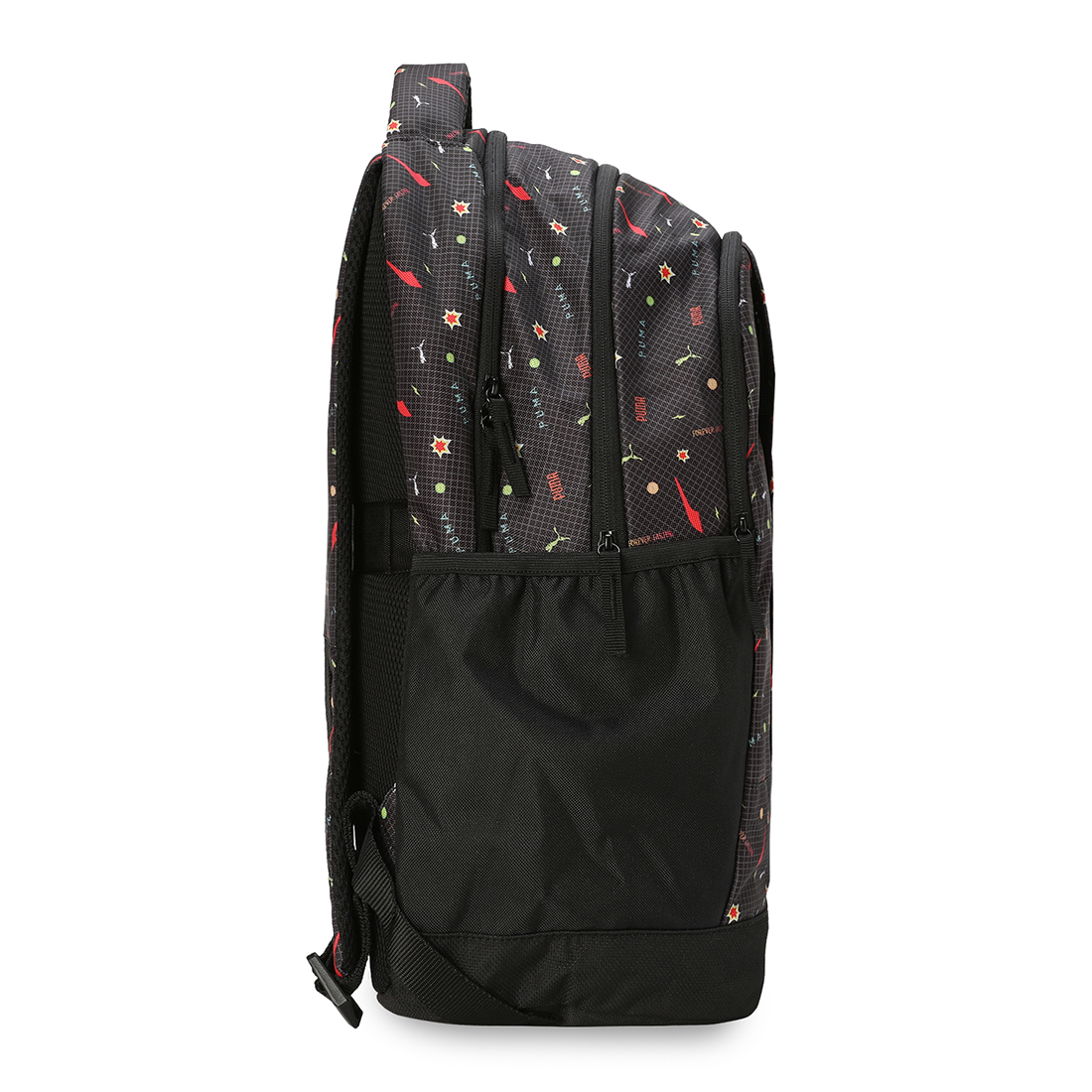PUMA Unisex Typography Black Backpack